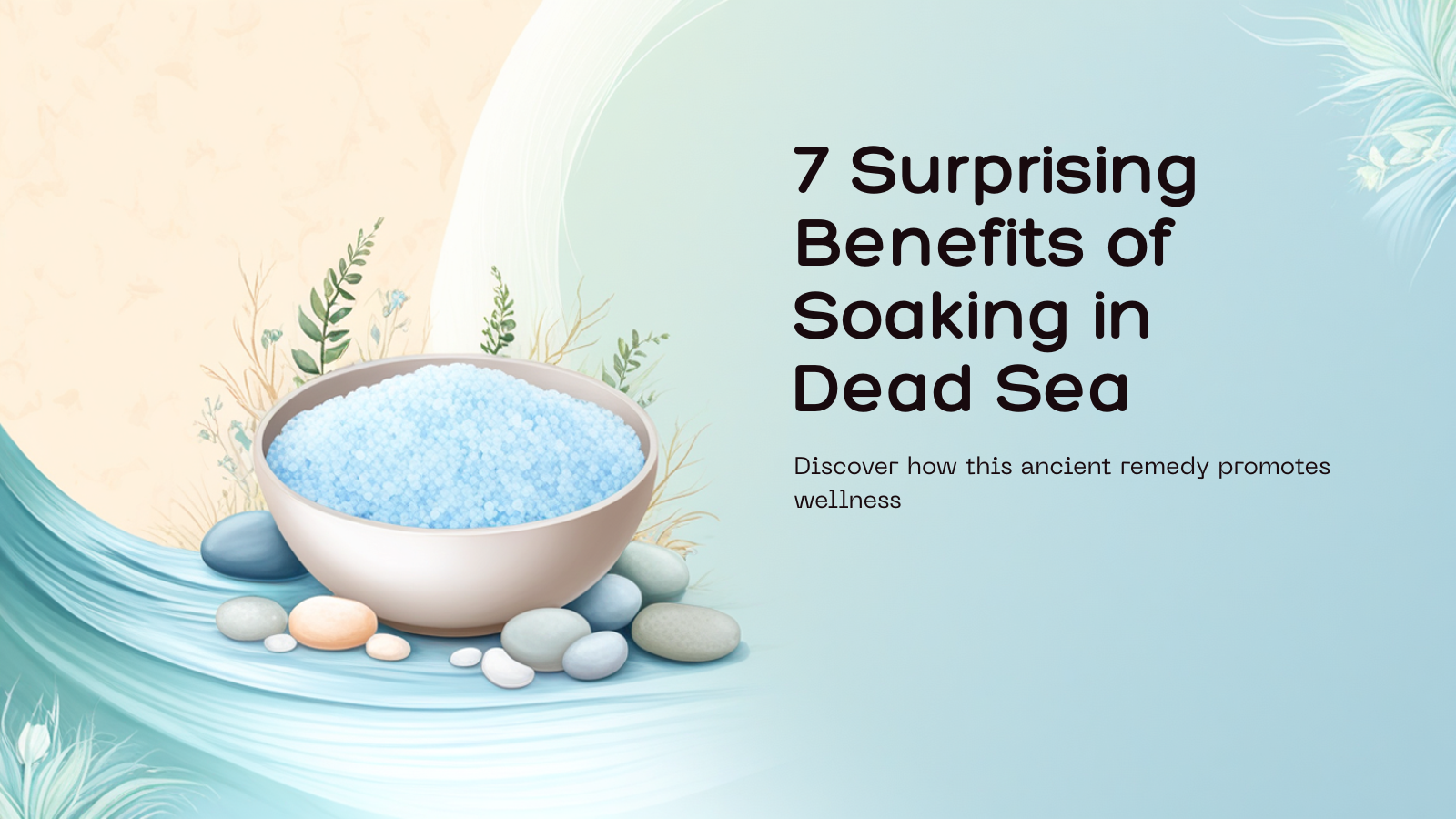 7 Surprising Benefits of Soaking in Dead Sea Bath Salts | Natural Wellness Therapy